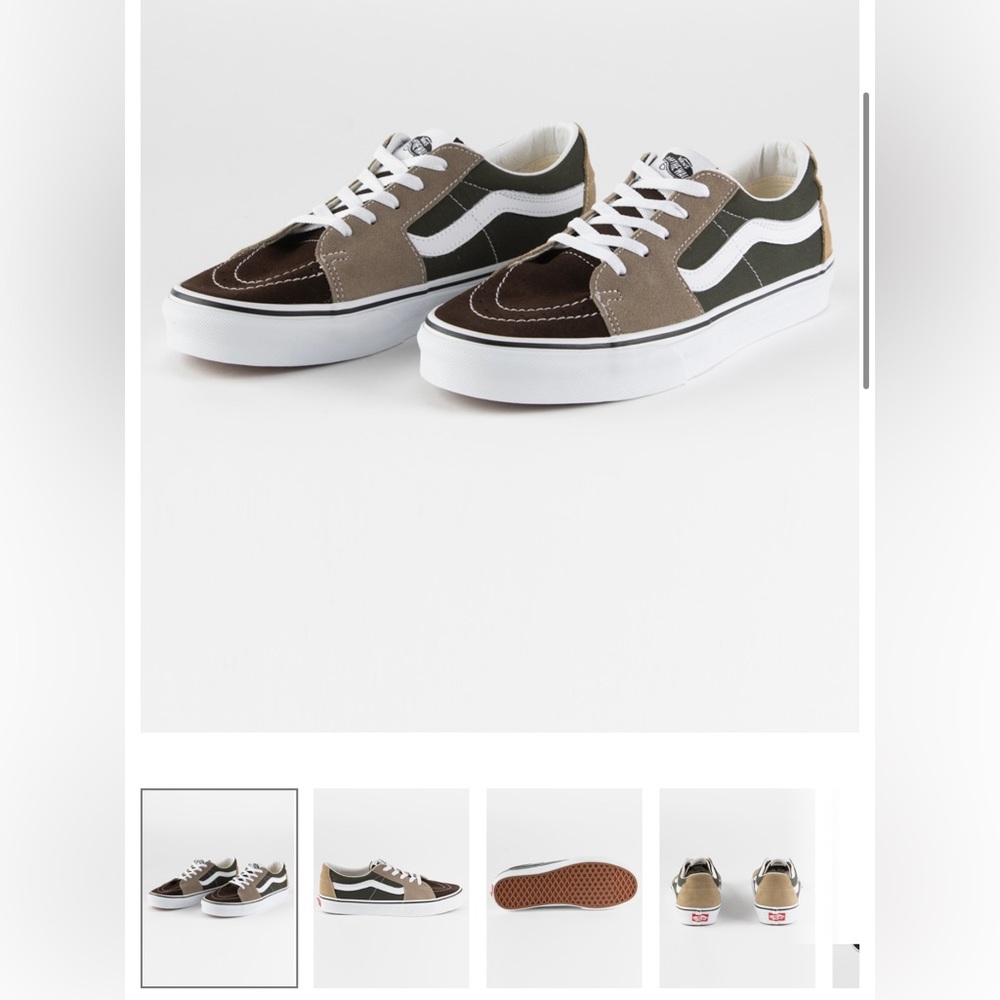 Vans Sk8-Low Shoes in green